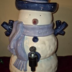 Snowman Hot Drink Server 