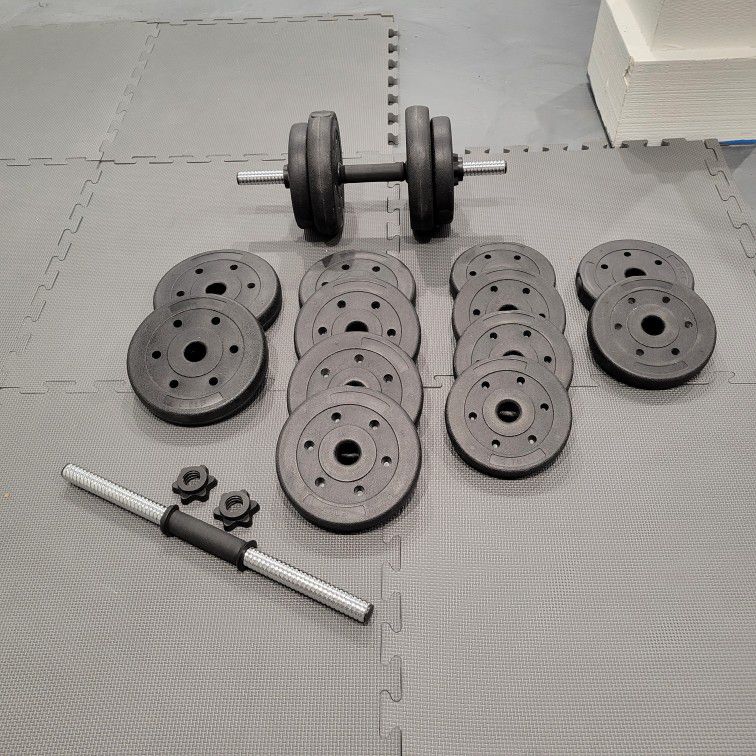 Set of Weights (65 Lbs. Total)