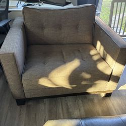 Brown Club Chairs