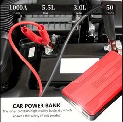 Emergency Jump starter for cars trucks suvs light work trucks mowers new