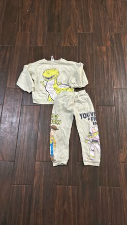 Size 7 boys Toy Story two piece
