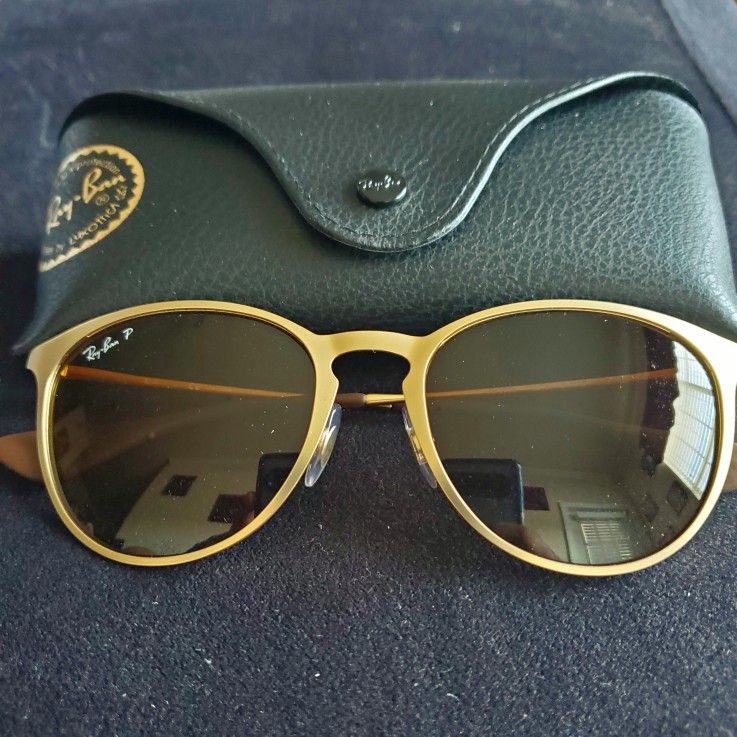 Ray Ban Erica Polarized Gold