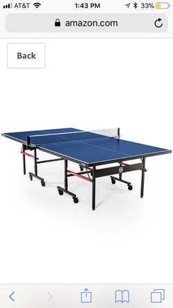 New stiga t8580f indoor table tennis table