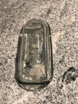Glass Butter Dish