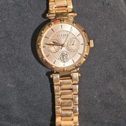 VERSUS VERSACE 36MM Rose Goldtone IP Stainless Steel Chronograph Bracelet Watch