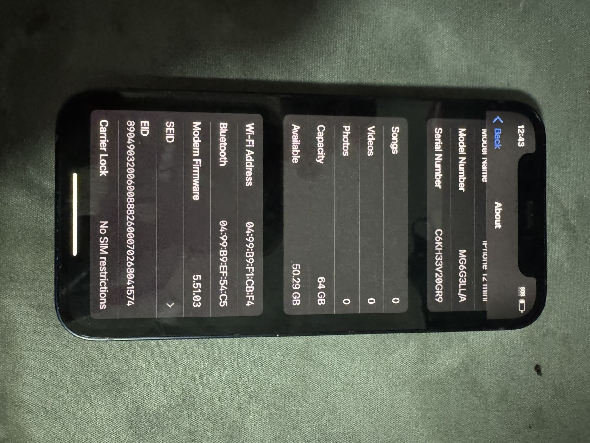 iPhone 12 Mini 