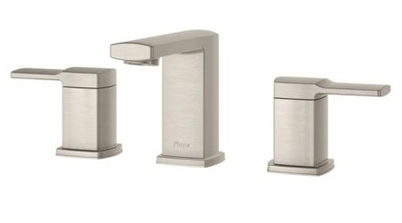 5037: New Pfister Deckard Bathroom Sink Faucet, 8-Inch Widespread, 2-Handle, 3-Hole, Brushed Nickel Finish, LG49DAPK

