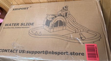 Water slide bounce house inflatable