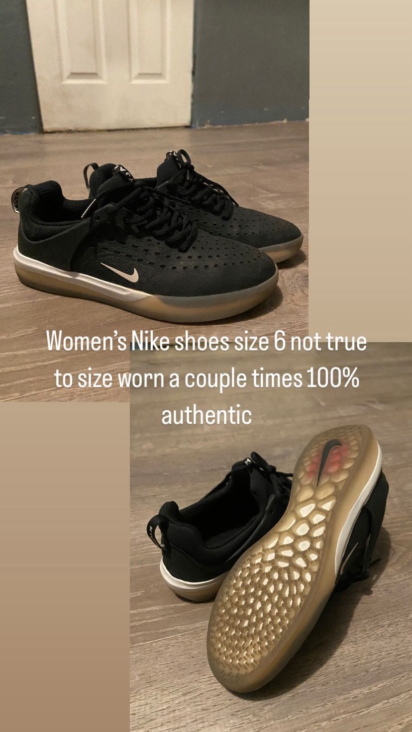 Woman’s/guys Running Nike Shoes Size 6