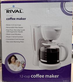 New Rival Coffee Maker