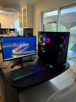 Gaming pc set up