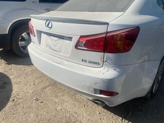 2009 Lexus IS250 Base 6 Cyl 2.5L Rear Bumper Car Parts