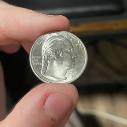 Rare Error Quarter Coin