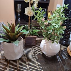 Floreros Artificiales,  $6 c/u