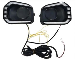 Daytime Running Lights for 2016-2023 Toyota Tacoma LED Fog Light Accessories DRL
