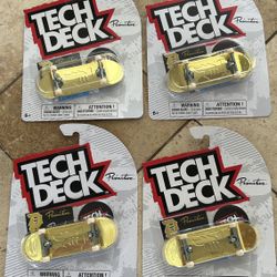 Tech Deck Gold Primitive Chase Lot