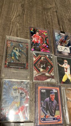 Baseball Football cards
