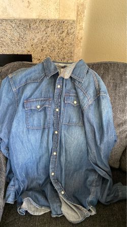 Levi’s button up. Xxl but fits like an xl