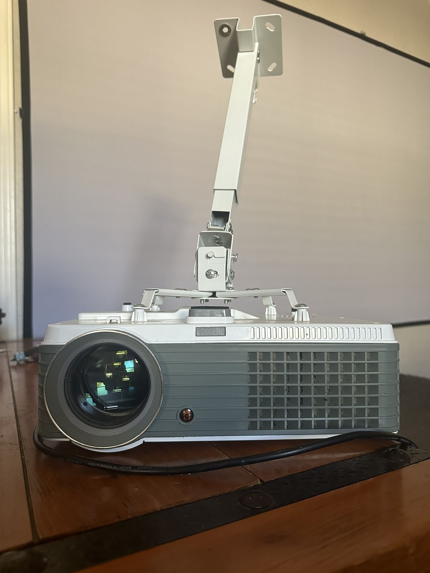 Indoor Theater Projector: MONSTER VISION M1-HD4KX