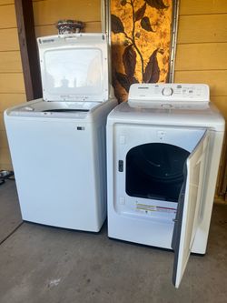Washer and dryer