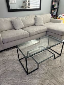 Broyhill 2-Piece Sectional w/ Chaise - NEED GONE ASAP