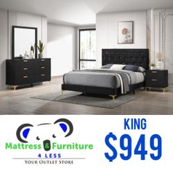 King 4-Piece Bedroom Set