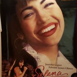 SELENA  (1997) movie poster 40x20 double sided