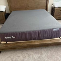 Cal King Purple Mattress 