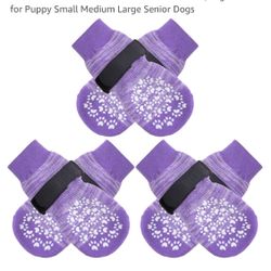 EXPAWLORER Anti-Slip Dog Socks to Prevent Licking Paws,Dog Shoes for Hot/Cold Pavement