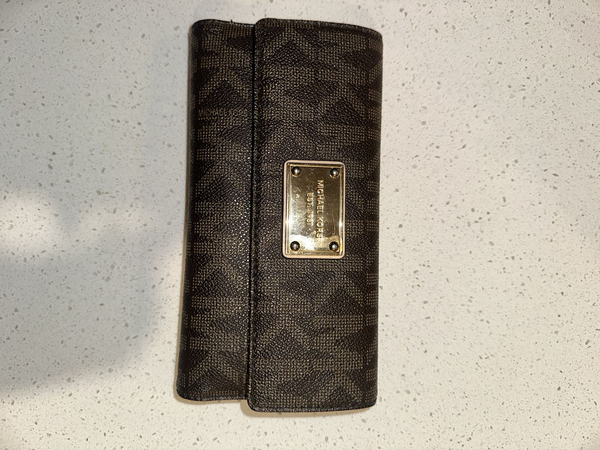 Michale Kors wallet and checkbook holder Authentic