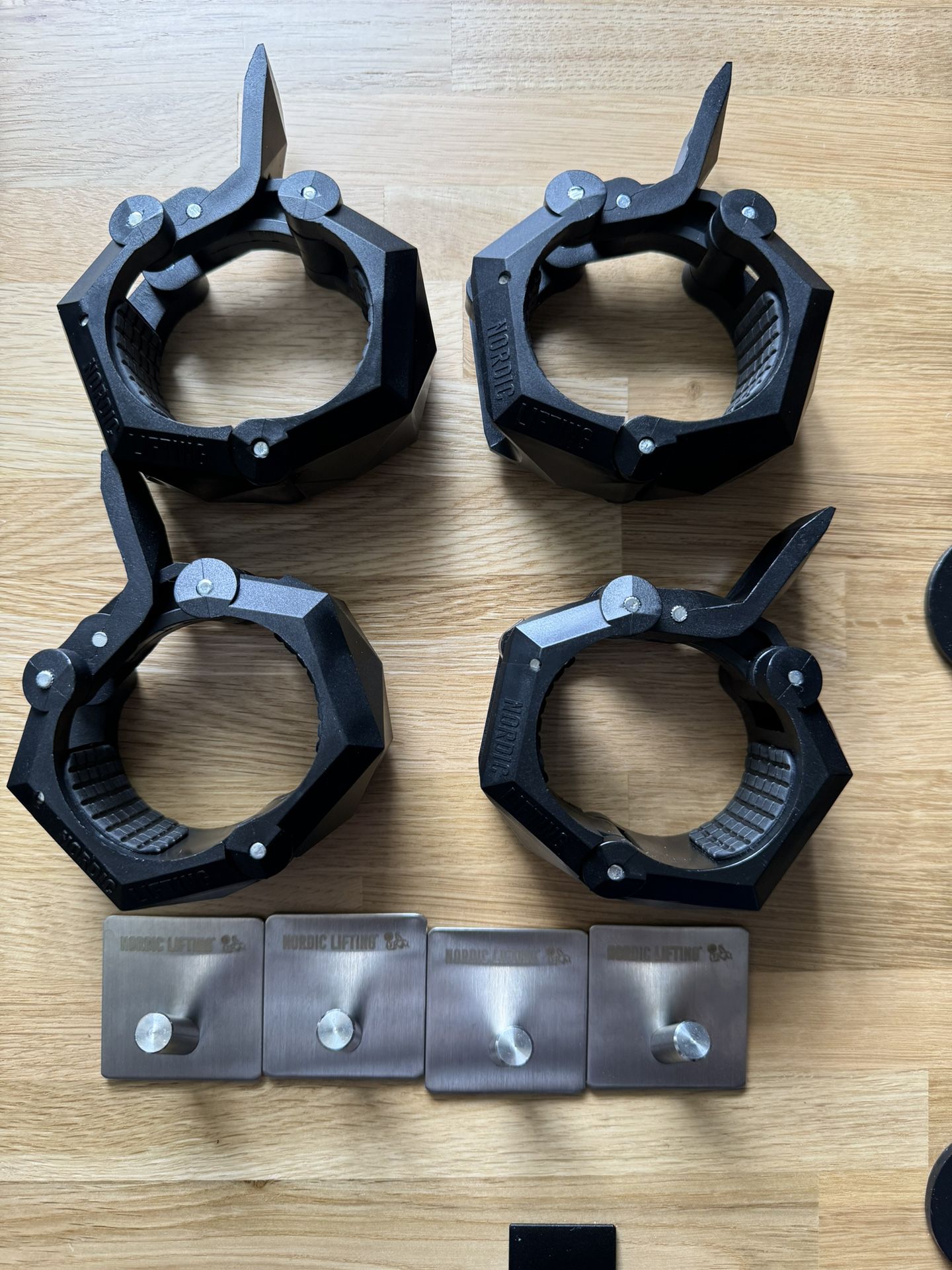Barbell Clamps Collars Nordic Lifting