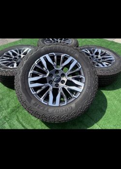20" Chevy Silverado Z71 GMC Sierra Canyon OEM wheels 2025 2026 2027 NEW Tires