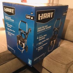 HART 2500PSI 2.5 GPM 212cc Cold Water Gas Pressure Washer 