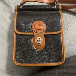 Dooney And Bourke All Weather Leather Black Purse 