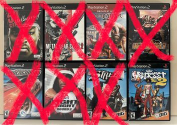 PlayStation 2 Games CIB