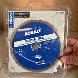 Kobalt GL07 7-in Wet Continuous Rim Diamond Saw Blade