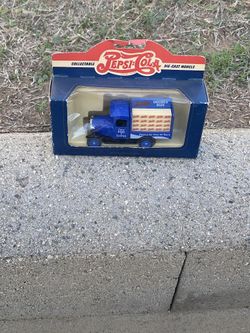 Vintage PepsiCola 1934 Chevrolet Delivery Van Diecast Model (Packaging is damaged, but still new)
