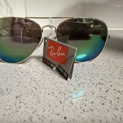 RayBan RB3025 Ray-Ban Unisex Aviator Sunglasses Mirror Flash Lens 58mm