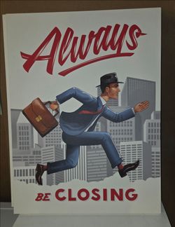 Inktuitive "Always Be Closing" Canvas Wall Art – ABC Sales Motivation Poster