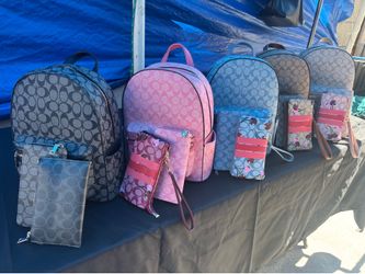 Bag packs with wallets
