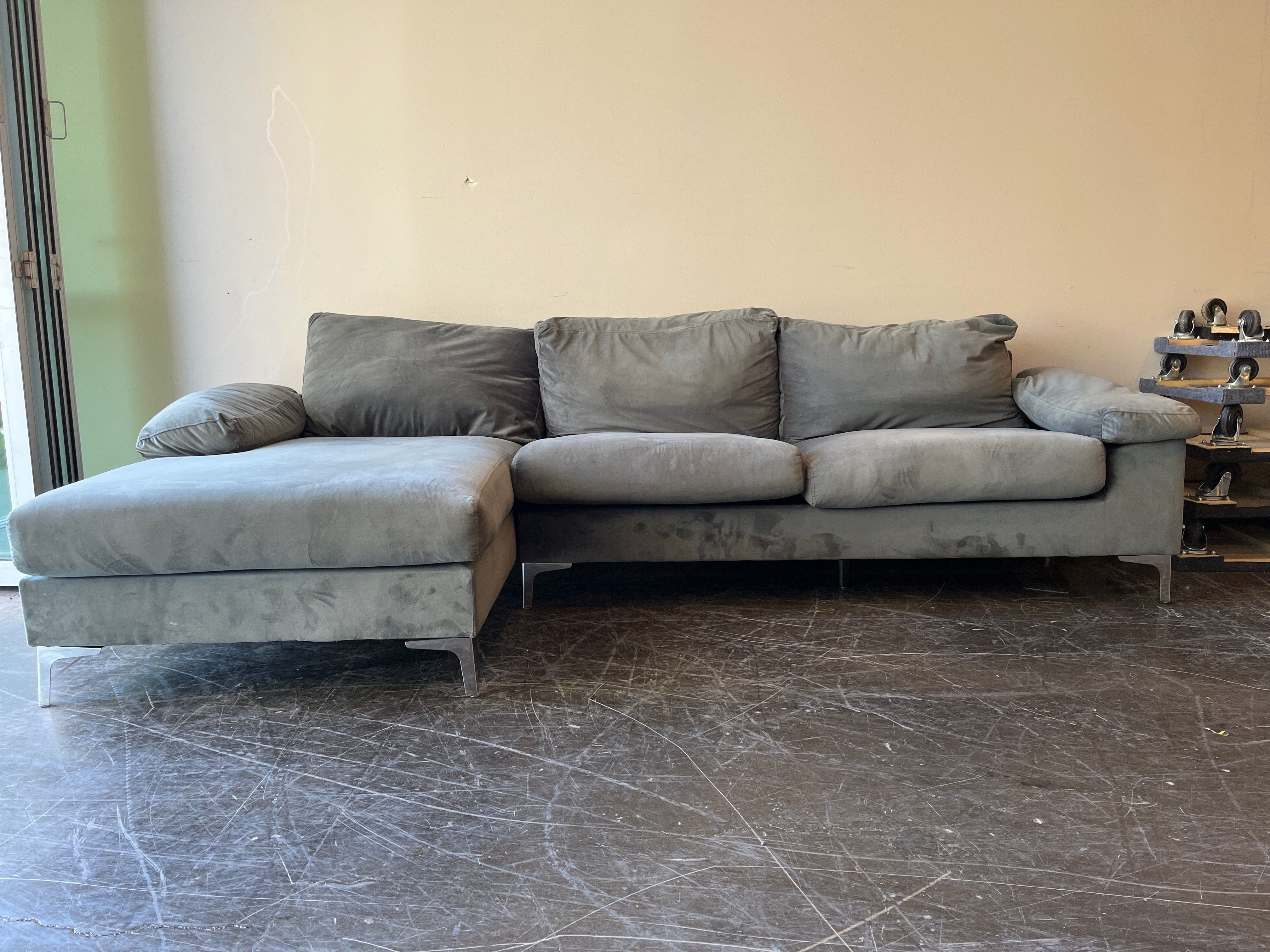 Gray Sectional Sofa