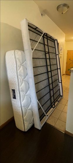 Mattress and Bed Frame Set