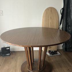 Solid Wood Dining Table with Chairs – $100 OBO