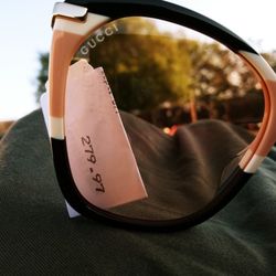 GUCCI BUTTERFLY SUNGLASSES