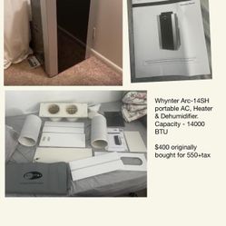 Whyntet AC, Heater And Dehumidifier