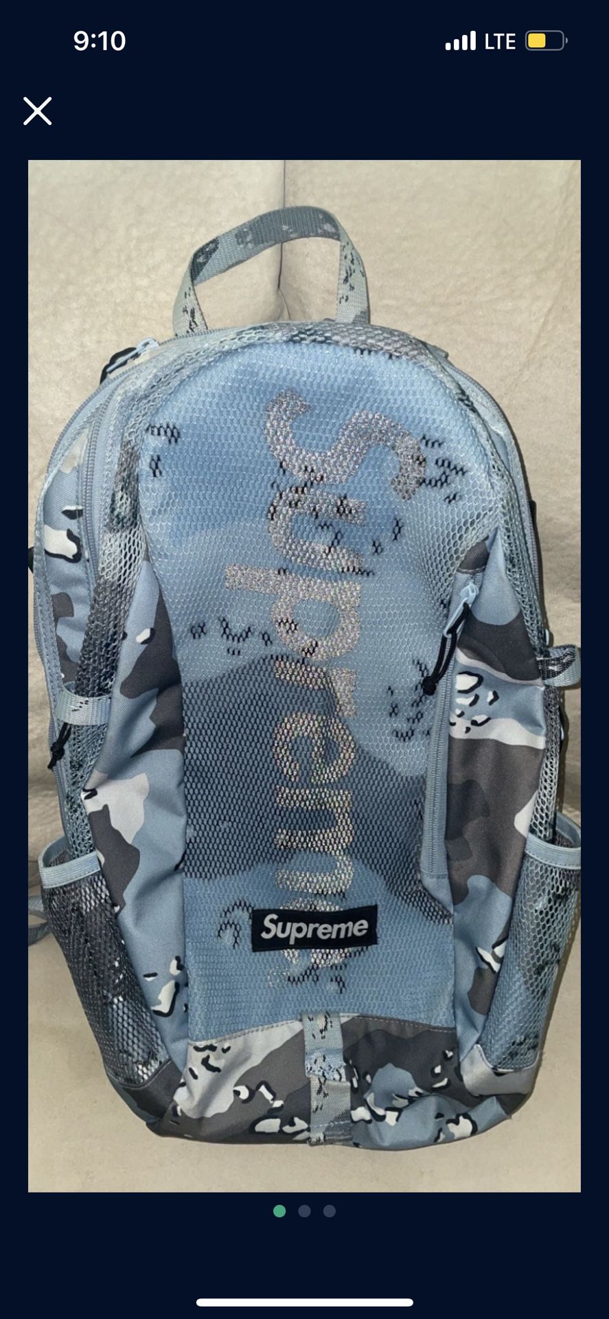 Supreme Backpack Cookie Camo