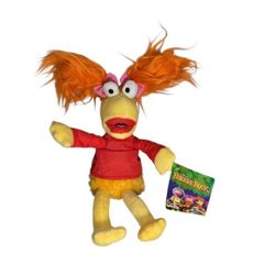 Jim Henson Muppets Plush 13” Fraggle Rock Red Stuffed Animal Toy Factory 2017