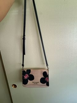 Kate Spade Pink Floral crossbody