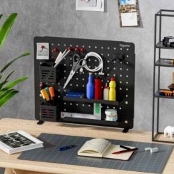 NEW Clamp Mount Peg Board Desk Mount Table Mount