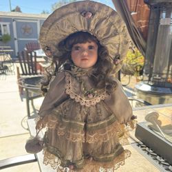 Vintage Porcelain Doll